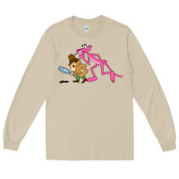Mushroom the pink panther Long Sleeve Tee - linhVisuals