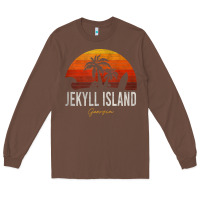 Chestnut jekyll island beach georgia ga palms vacation surf sundown tank top Long Sleeve Tee - linhVisuals