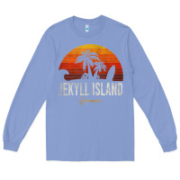 Colony Blue jekyll island beach georgia ga palms vacation surf sundown tank top Long Sleeve Tee - linhVisuals