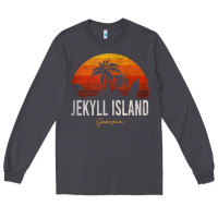 Smoke jekyll island beach georgia ga palms vacation surf sundown tank top Long Sleeve Tee - linhVisuals