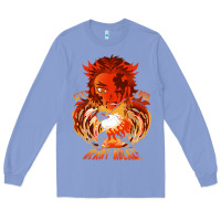 Colony Blue set your heart ablaze Long Sleeve Tee - linhVisuals