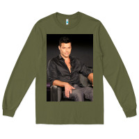 Army Green who is ricky martin playing in ameri Long Sleeve Tee - linhVisuals