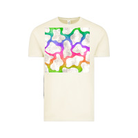 Vintage Arctic watercolor rainbow cow seamless pattern Vintage Tee - BundleAndBundleShop