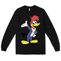 Black woody woodpecker Long Sleeve Tee - linhVisuals