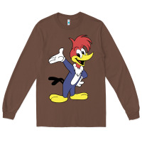Chestnut woody woodpecker Long Sleeve Tee - linhVisuals