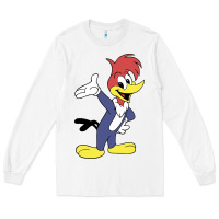 White woody woodpecker Long Sleeve Tee - linhVisuals