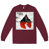 Burgundy sleeping with sirens one Long Sleeve Tee - linhVisuals