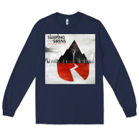 Navy sleeping with sirens one Long Sleeve Tee - linhVisuals