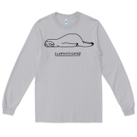 Moon Dust Funny Animal Sloth SLOPHISTICATED Long Sleeve Tee - linhVisuals