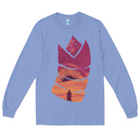 Colony Blue Dune Sandworm Long Sleeve Tee - linhVisuals