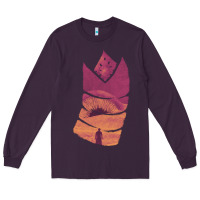 Plum Dune Sandworm Long Sleeve Tee - linhVisuals