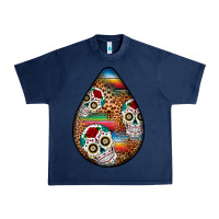 Navy mexican teardrop  2 Urban Heavy Tee - BundleAndBundleShop