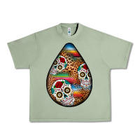 Oil Green mexican teardrop  2 Urban Heavy Tee - BundleAndBundleShop
