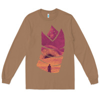 Toasted Coconut Dune Sandworm Long Sleeve Tee - linhVisuals