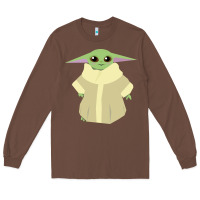 Chestnut Baby Grogu Legend Long Sleeve Tee - linhVisuals