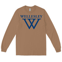 Toasted Coconut Wellesley College Long Sleeve Tee - linhVisuals