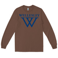 Chestnut Wellesley College Long Sleeve Tee - linhVisuals
