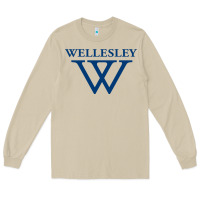 Mushroom Wellesley College Long Sleeve Tee - linhVisuals
