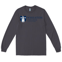 Smoke Wheaton College Long Sleeve Tee - linhVisuals