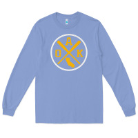 Colony Blue retro oakland baseball emblem vintage oak premium Long Sleeve Tee - linhVisuals