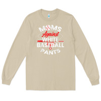 Mushroom moms against white baseball pants sport lover mothers day Long Sleeve Tee - linhVisuals