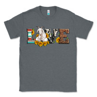 Charcoal Heather love goats serape cowhide leopard goat family Classic Tee - Artiststas