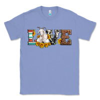 Colony Blue love goats serape cowhide leopard goat family Classic Tee - Artiststas