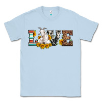 Dusty Blue love goats serape cowhide leopard goat family Classic Tee - Artiststas