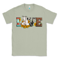 Matcha love goats serape cowhide leopard goat family Classic Tee - Artiststas