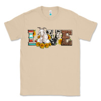 Mushroom love goats serape cowhide leopard goat family Classic Tee - Artiststas