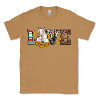 Toasted Coconut love goats serape cowhide leopard goat family Classic Tee - Artiststas