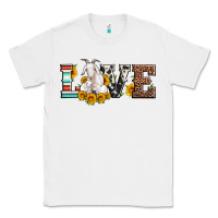 White love goats serape cowhide leopard goat family Classic Tee - Artiststas