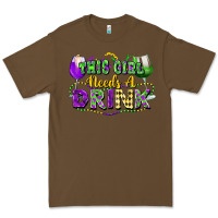 Cacao This girl needs a drink Premium Tee - FaDigitalArtStudio