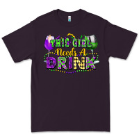 Plum This girl needs a drink Premium Tee - FaDigitalArtStudio
