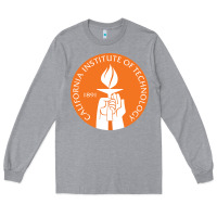 Heather Grey california institute of technology Long Sleeve Tee - linhVisuals