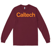 Burgundy california institute of technology Long Sleeve Tee - linhVisuals