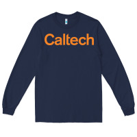 Navy california institute of technology Long Sleeve Tee - linhVisuals