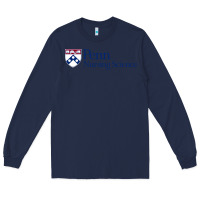 Navy penn nursing science Long Sleeve Tee - linhVisuals