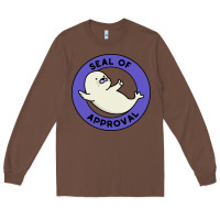 Chestnut seal of approval baby art Long Sleeve Tee - linhVisuals