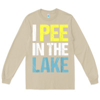 Mushroom i pee in the lake funny summer vacation t shirt Long Sleeve Tee - linhVisuals
