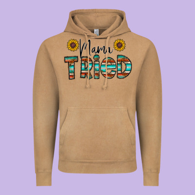 Mama Tried Vintage Hoodie Designed By Cowhidedigitalart
