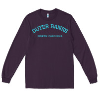 Plum north carolina outer banks obx nc beach gift long sleeve t shirt Long Sleeve Tee - linhVisuals