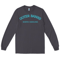 Smoke north carolina outer banks obx nc beach gift long sleeve t shirt Long Sleeve Tee - linhVisuals