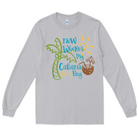 Now Where's My Cabana Boy, Beach Palm Tree Coconut T Shirt Long Sleeve Tee | Teevron