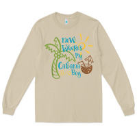 Mushroom now where's my cabana boy, beach palm tree coconut t shirt Long Sleeve Tee - linhVisuals