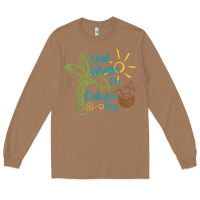Toasted Coconut now where's my cabana boy, beach palm tree coconut t shirt Long Sleeve Tee - linhVisuals
