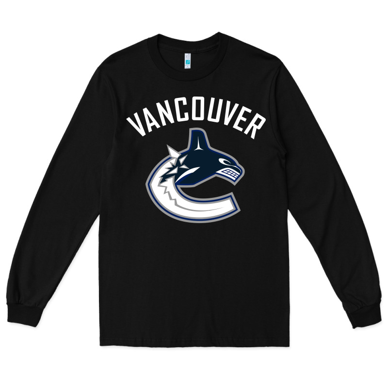 Canucks White Long Sleeve Tee by linhVisuals | Teevron