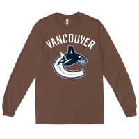 Chestnut canucks white Long Sleeve Tee - linhVisuals