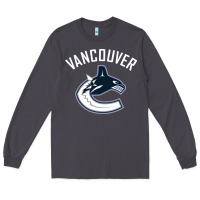 Smoke canucks white Long Sleeve Tee - linhVisuals