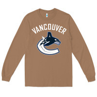 Toasted Coconut canucks white Long Sleeve Tee - linhVisuals